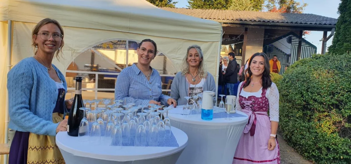 Sektempfang Beim Oktoberfest
