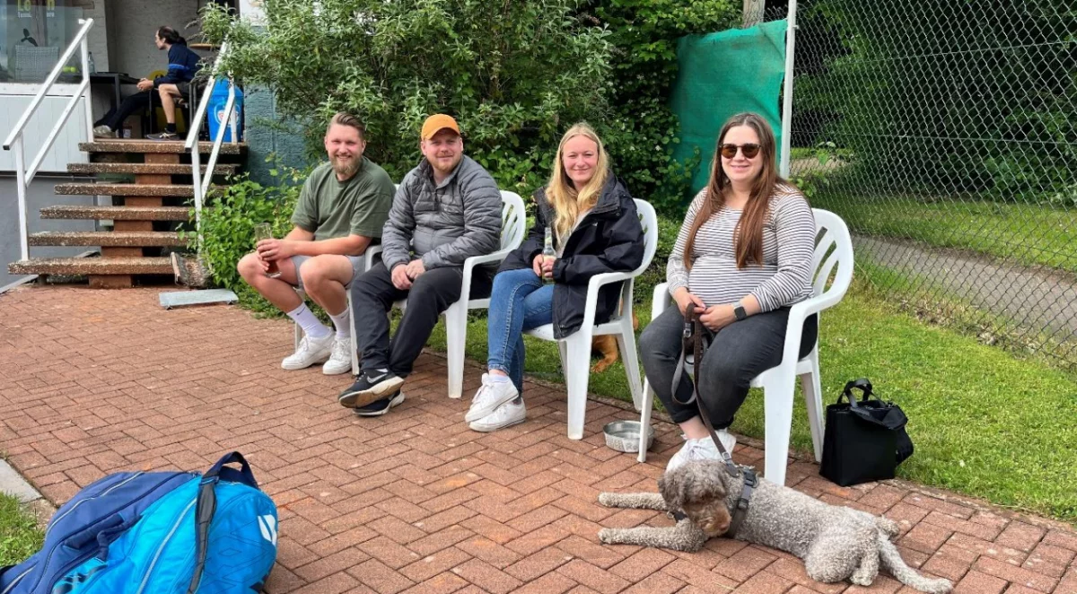 Zuschauer Tennis Gambach
