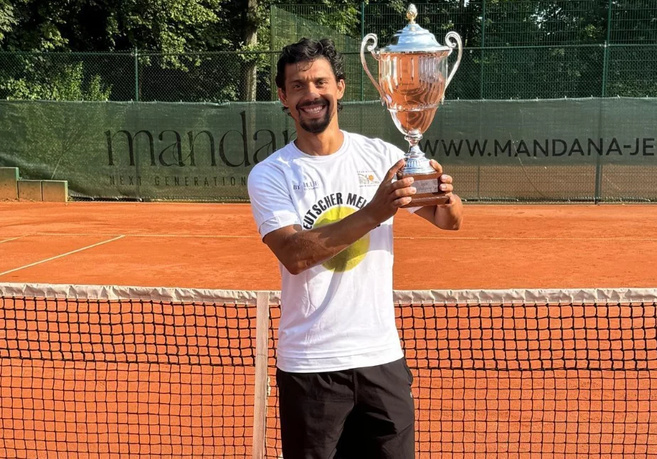 Jose Perira Nach Gewinn Der Deutschen Meisterschaf
