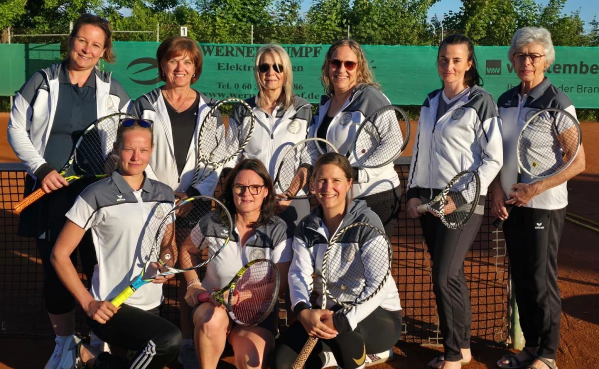 Damenmannschaft Des Tc Gambach
